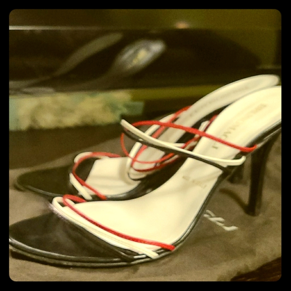 High heels sandals